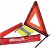 Emergency Warning Triangle and Reflective Vest