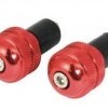 Round Red 18mm ID Bar Ends Pair