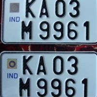 Activa i Number Plate Painting