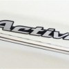 Activa 3D Emblem - Silver