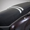 Seat Cover - Black and Metallic Silver
