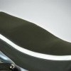 Seat Cover - Black and Metallic Silver