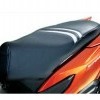 Seat Cover - Black  and Silver