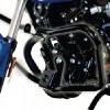 Front Guard Assy Black and Chrome