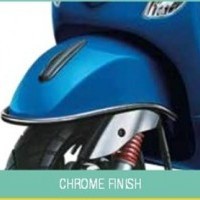 Chrome Finish Front Guard