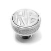 Machined Oil Filler Cap Silver