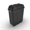 Black Commuter Pannier
