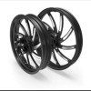 Black Style 1 Alloy Wheels - Dual