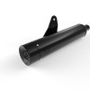 Silencer Assembly Black Straight Cut End Cap Black