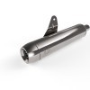 Silencer Assembly Silver Tapered End Cap Silver