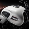 Petrol Tank With Ribbed Thigh Pads