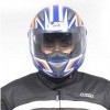 ARMOUR Helmet Full Face - Blue / Orange