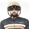 RAIDER Helmet Open Face MATT Design Beige