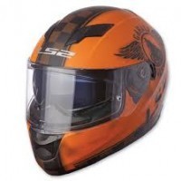 ARMOUR Helmet Full Face - Blue / Orange