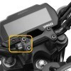 Handlebar-mounted USB charging port