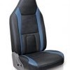 Seat Cover Art Leather - Blue Plus  Black