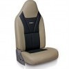 Seat Cover Art Leather - Greige Plus Black