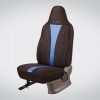 Seat cover Fabric : Black and Blue