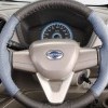 Steering Wheel Cover : Black and Blue