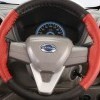 Steering Wheel Cover : Black and Red