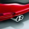 Double Steel Tail Pipe Exhaust End