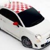 Low Chequered Stickers in Red or White - 5 Door Models
