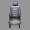 Kit Seat Cover Pvc With Silver Piping