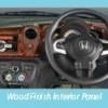  Wood finished interior pannel