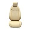 Seat Cover Embossed Perforation Beige