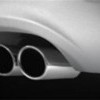 Chrome Dual Exhaust Pipe