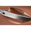Chrome outside door handle