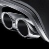 Chrome tip exhaust