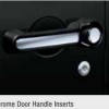 Chrome Door Handle Insert