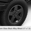 Semi Gloss Black Alloy Wheel