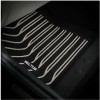 Designer Carpet Mat - Elegant Black and Grey