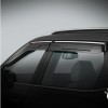 Door Visor With Chrome Insert