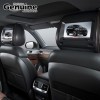 Headrest Touchscreen DVD Set in Black Nappa Leather