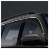 Rain Visor With Chrome Strip