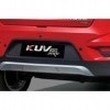 Rear Bumper With Silver Skid Plate