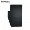 Black PVC Mat Set (Pyramid Pattern) (4 Pcs)