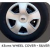 43Cm Wheel Cover - Silver