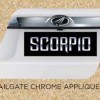 Tail Gate Chrome Applique