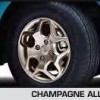 Champagne Alloy Wheels