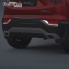 Rear Reflector Chrome Set