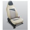 Art Leather And Fabric Seat Cover - 2