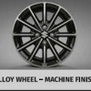 Alloy Wheel - Machine Finish
