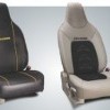 Fabric and Art Leather Seat Cover