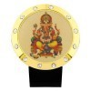 Dashboard Frame - Ganesha (Metallic) 24k Gold Plated