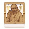 Dashboard Frame - Sai Baba (Acrylic Wood Crafted)