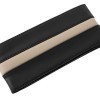 Steering Wheel Cover - Premium Leather (Black and Beige)